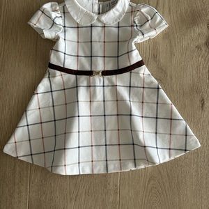Janie and Jack Equestrian collection plaid dress